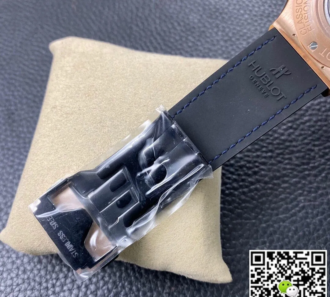 Hublot Classic Fusion 542.OX.7180.LR 42MM WWF Factory 1:1 Best Edition Replica Watch Blue Strap